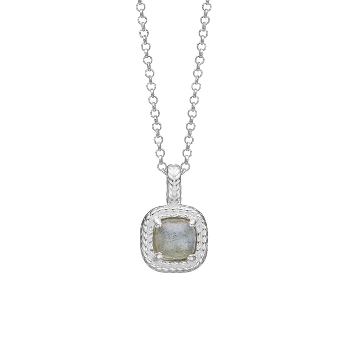 Signét pendant with Labradorite - silver