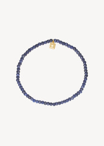 Savannah bracelet with Sapphire - gold plated