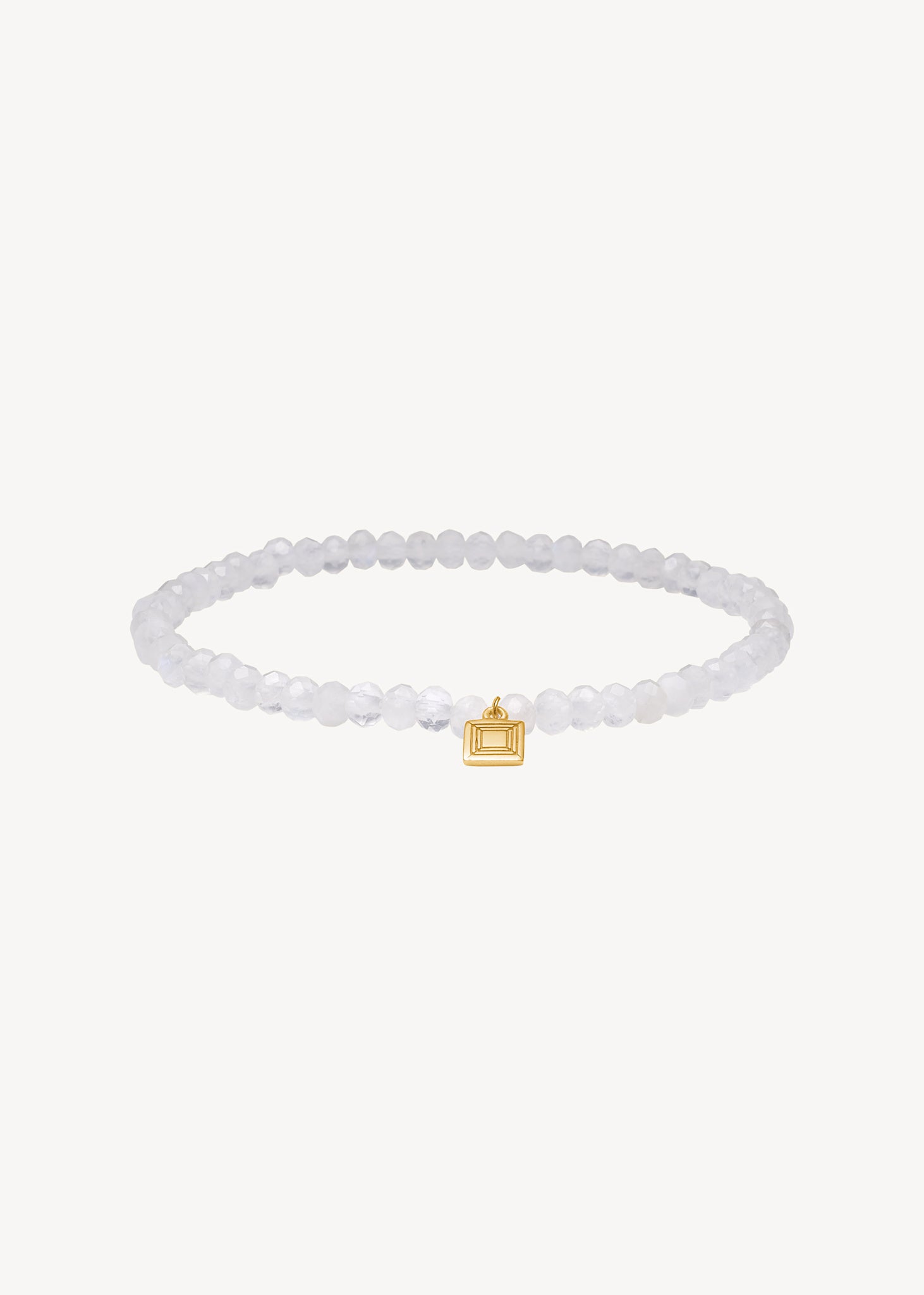 beautiful beaded gemstone bracelet with real rainbow moonstone gemstones that symbolise motherhood and compassion, perfect Mother's day gift and gift for mom under 80 eur