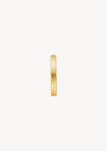 Unicorn hoop i guldbelagt sterling sølv med kliklås til charms fra carré jewellery i 2 cm