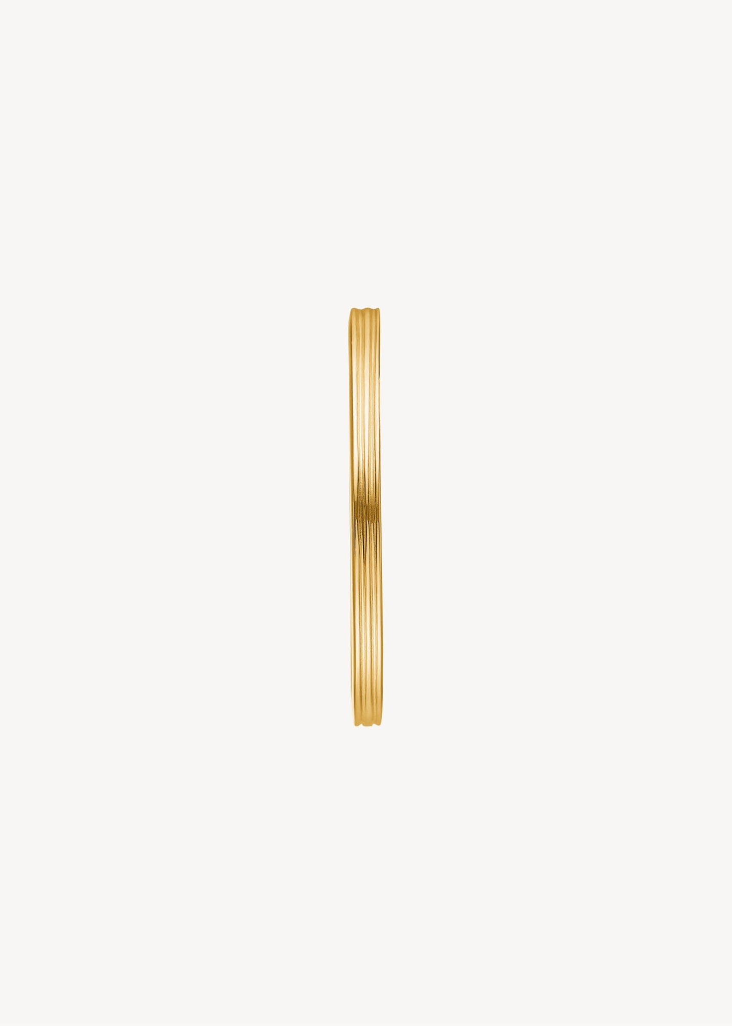 Hoop ørering i guldbelagt sterling sølv i 3 cm til hoops og charms fra carré jewellery 