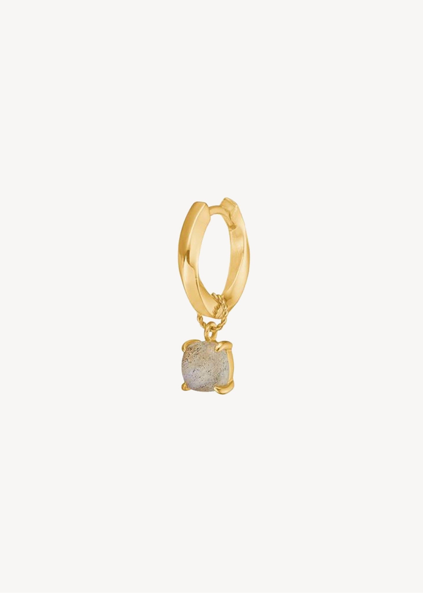 Tara charm with Labradorite - gold plated