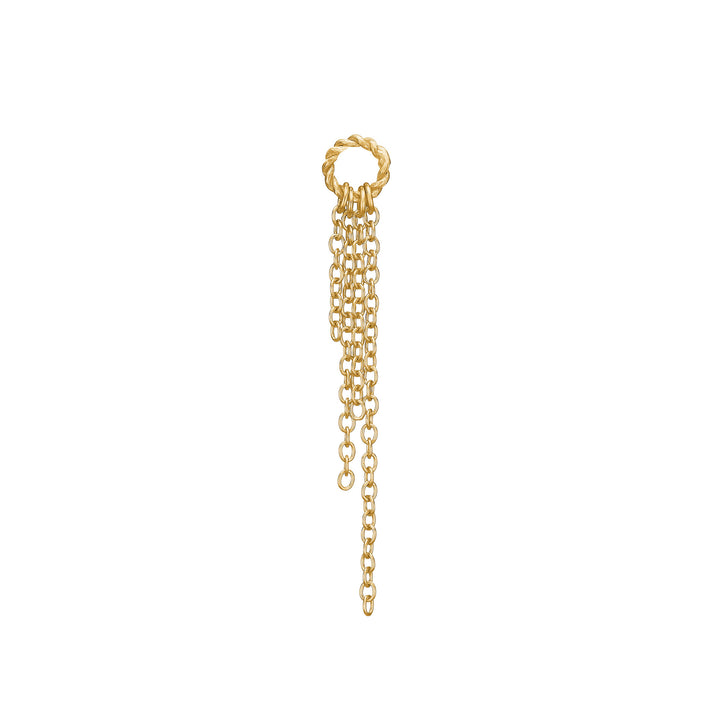 Gold plated charm 3cm