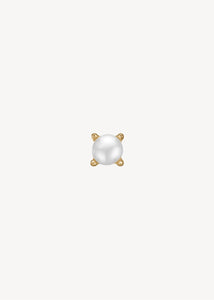 Lulu ear stud with Pearl - gold plated