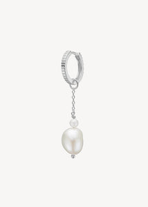 Mazu charm with Pearl - silver