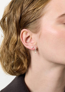 Lulu ear stud with Pearl - silver