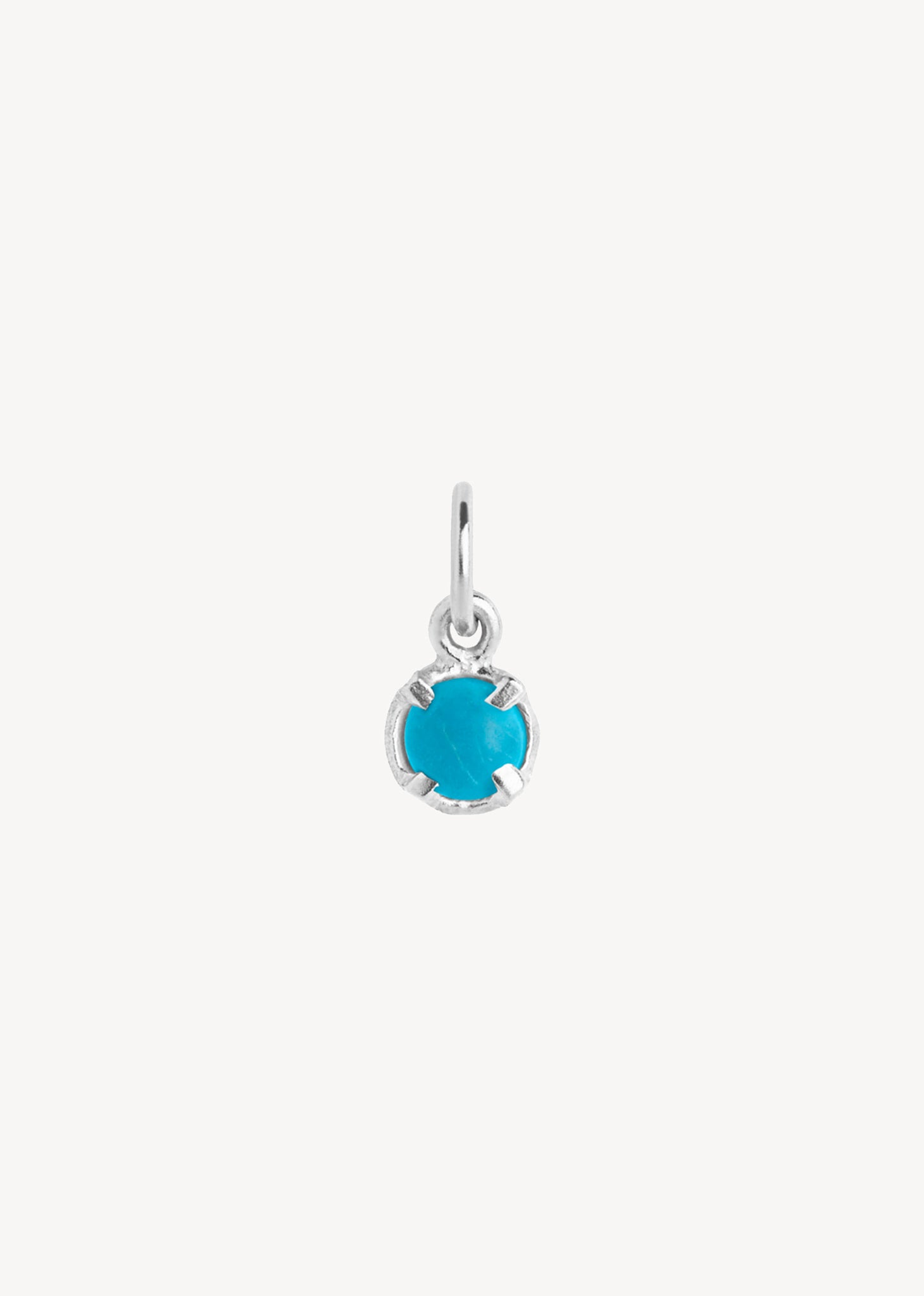 Gem pendant with Turquoise - silver