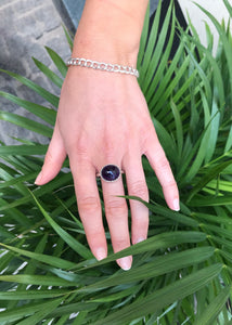 Ceos ring with Amethyst - silver