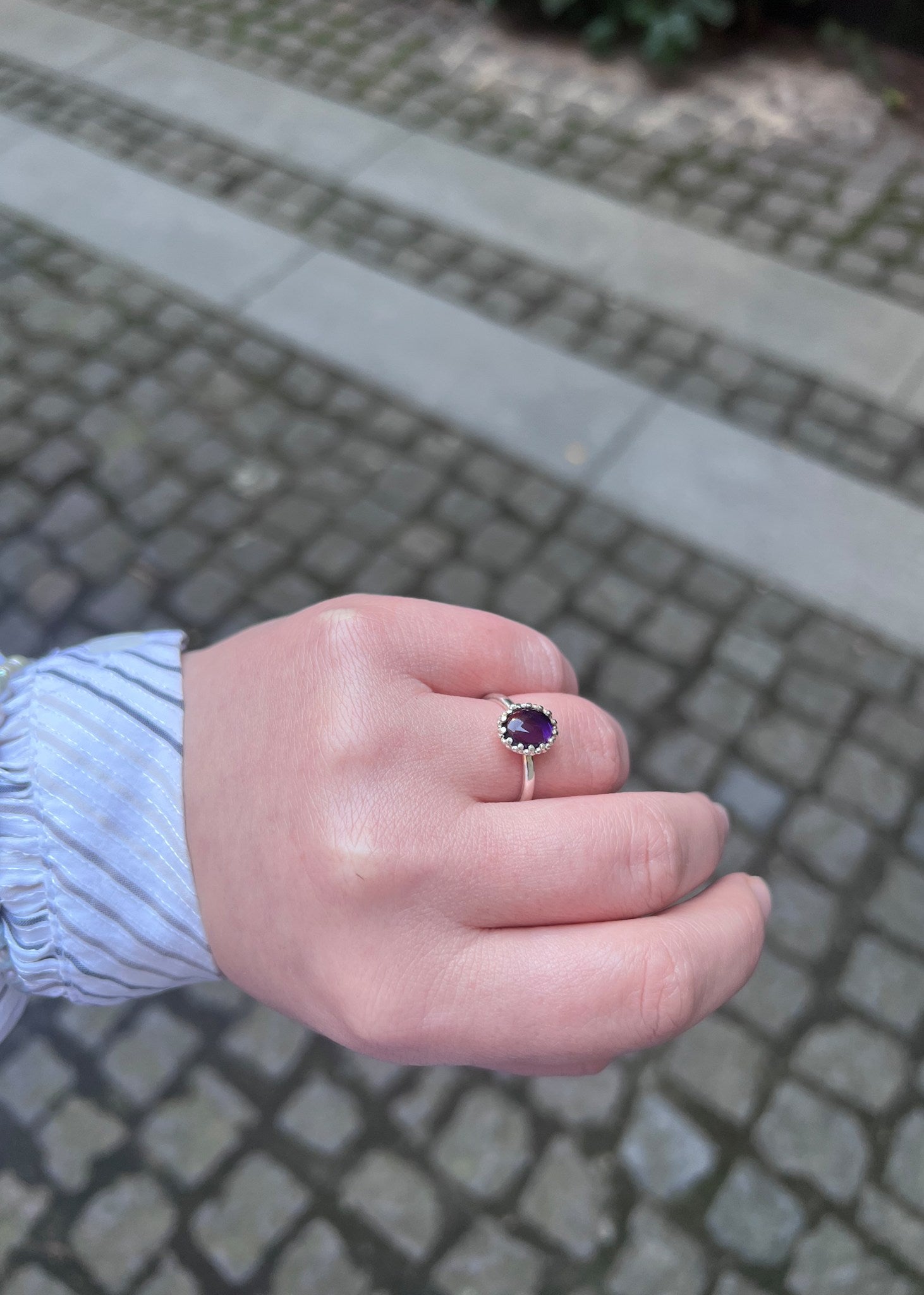 Lana ring with Amethyst - silver