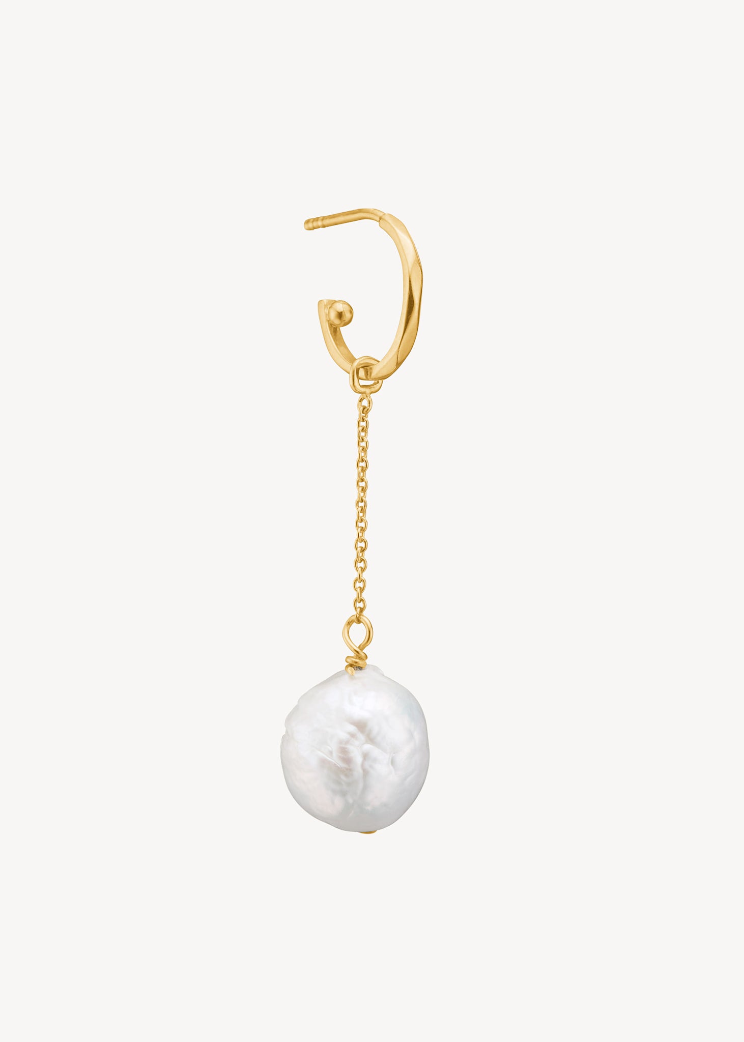 10-Karat Talullah charm with baroque Pearl