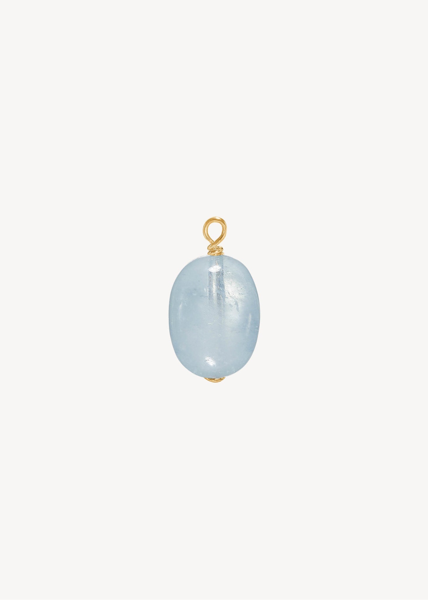 10-Karat Candy charm with Aquamarine