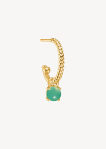 10-Karat Bon-bon charm with Chrysoprase