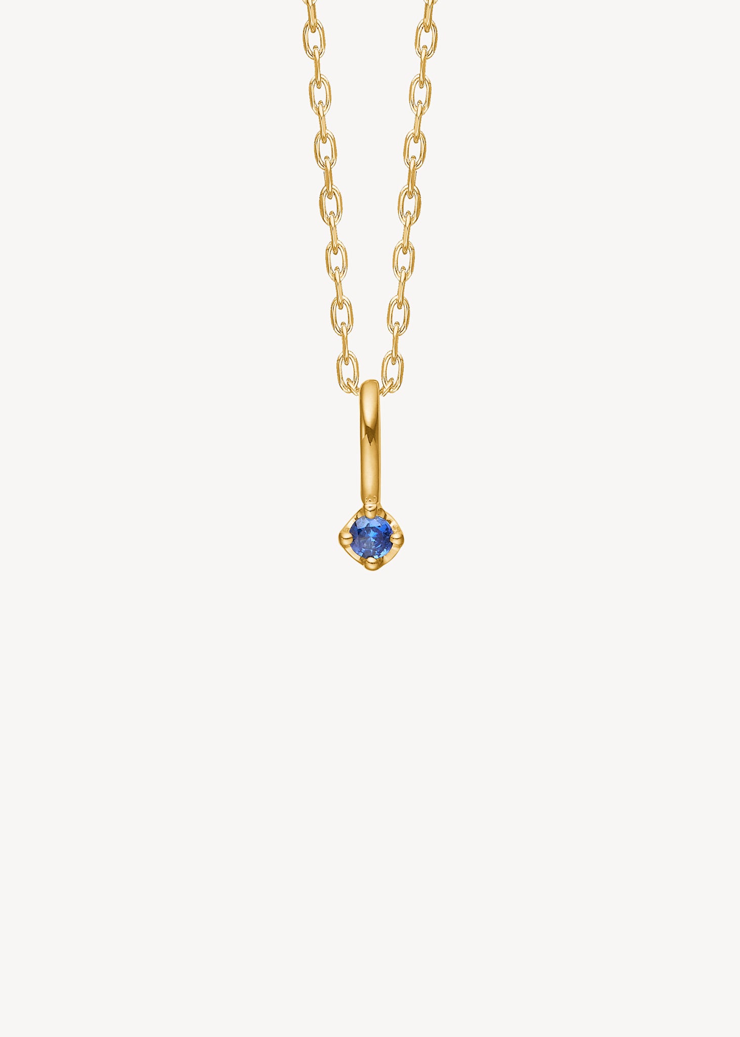 10-karat Prism pendant with Sapphire