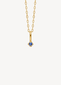 10-karat Prism pendant with Sapphire