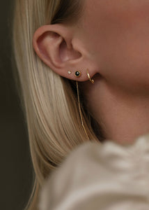 10-Karat Prism ear stud with Diamond