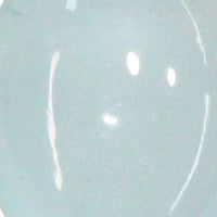 a cabochon-cut aquamarine gemstone