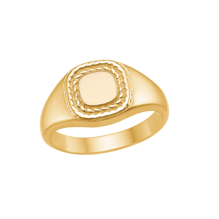 Signét ring - gold plated
