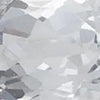 a facet-cut white topaz gemstone