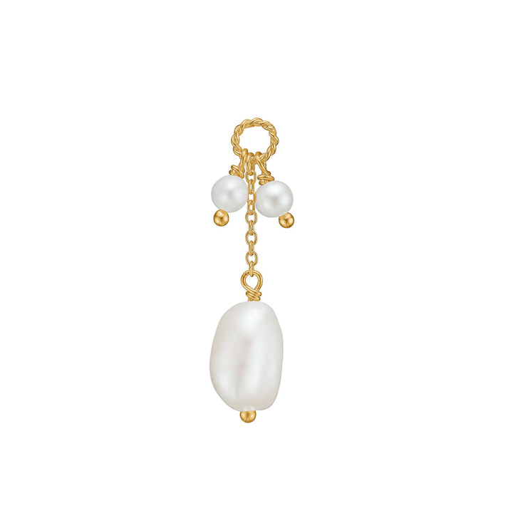 Apia charm with Pearl - gold plated