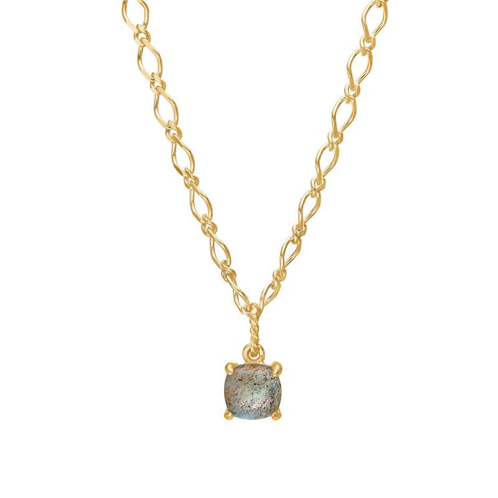 Tara pendant with Labradorite - gold plated