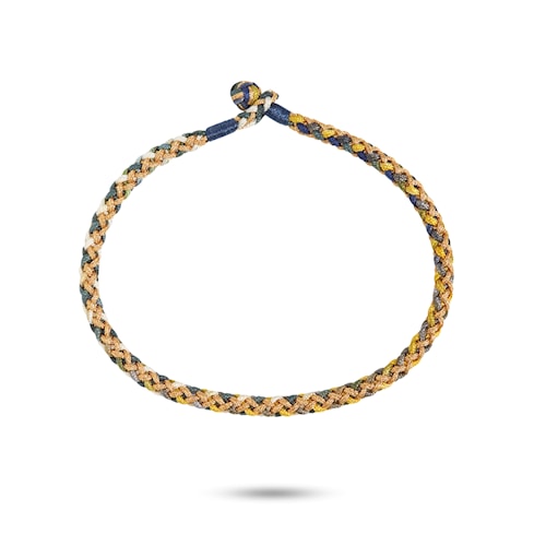 Braid bracelet - yellow