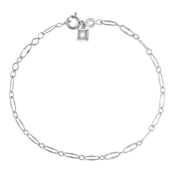 Lace bracelet - silver