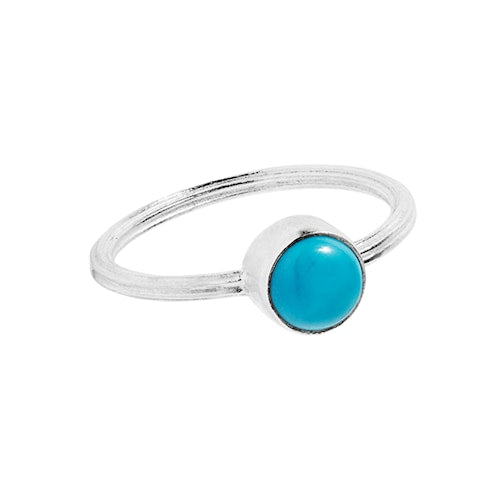 Archive ring with Turquoise - silver