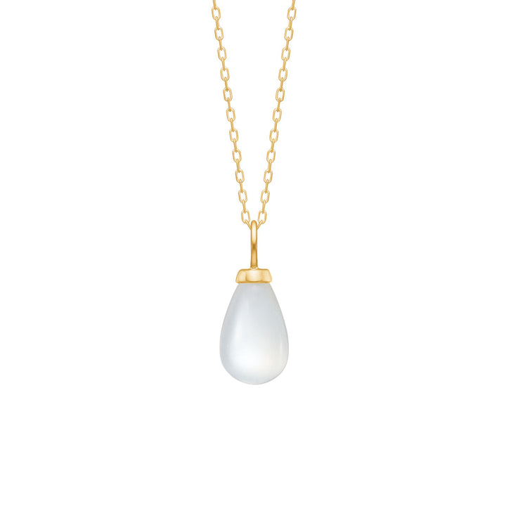 10-Karat Drop pendant with Moonstone
